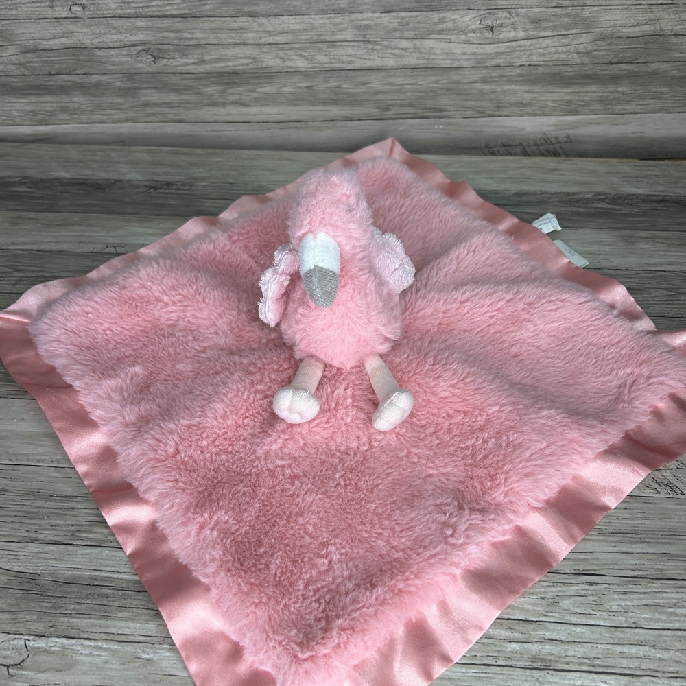 Cloud Island Pink Flamingo Lovey Security Blanket Plush Baby Stuffed Toy